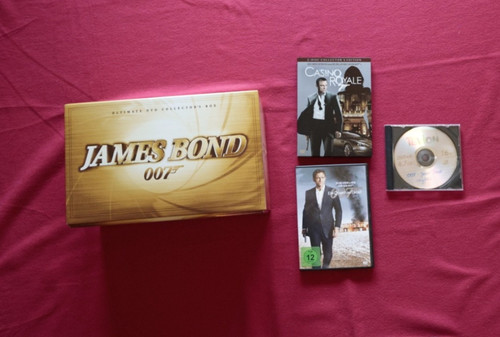 James bond 007 ultimative dvd - bond,
