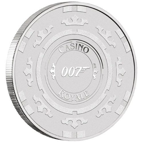 Silbermünze james bond 007 - james, 007™