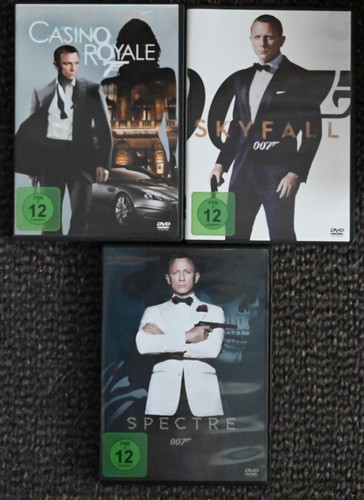 Dvd james bond - james, 007