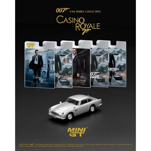 Mini james bond aston - james,